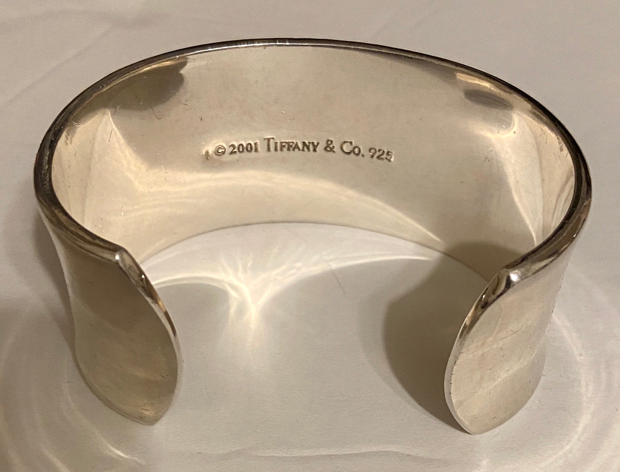 2001 TIFFANY & CO. Sterling Silver Cuff Bracelet