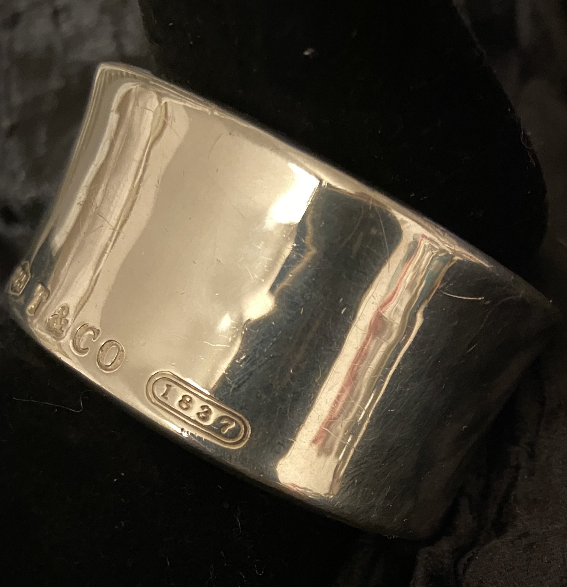 2001 TIFFANY & CO. Sterling Silver Cuff Bracelet