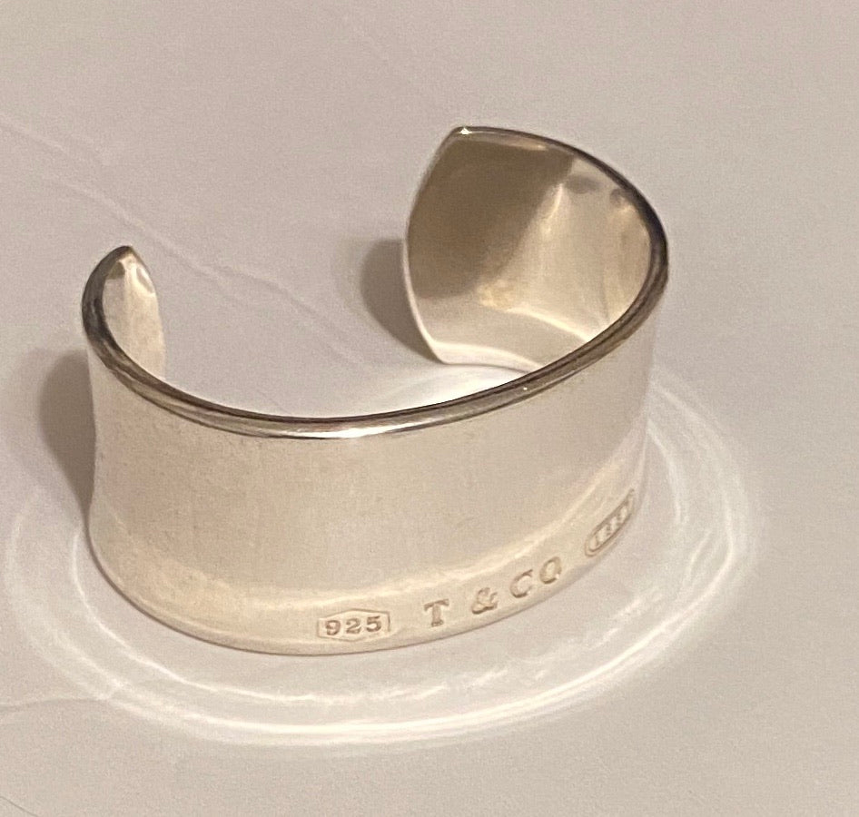 2001 TIFFANY & CO. Sterling Silver Cuff Bracelet