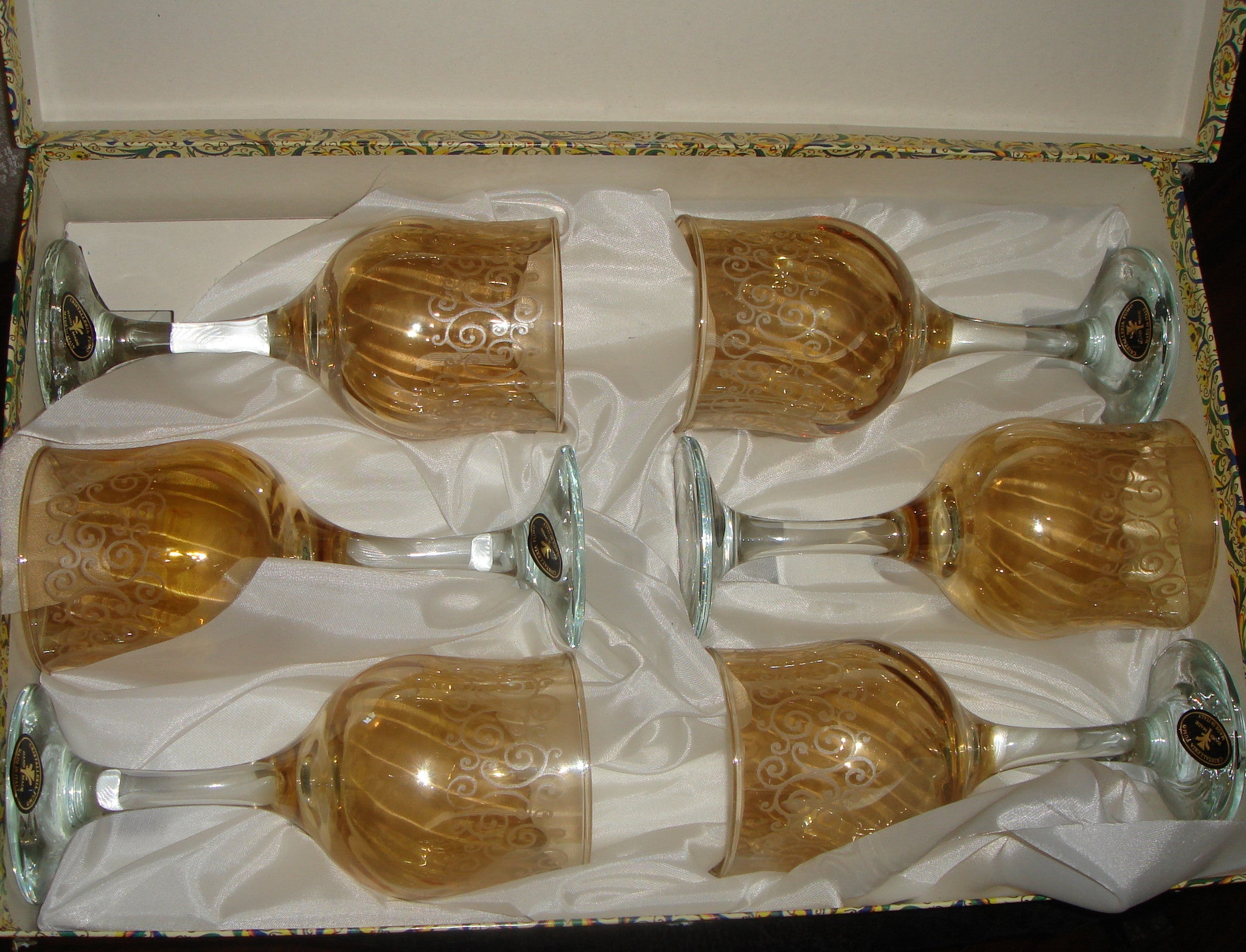 Tulipa Beer Glasses Set of 6 (18.3 oz) – Crystal Decor