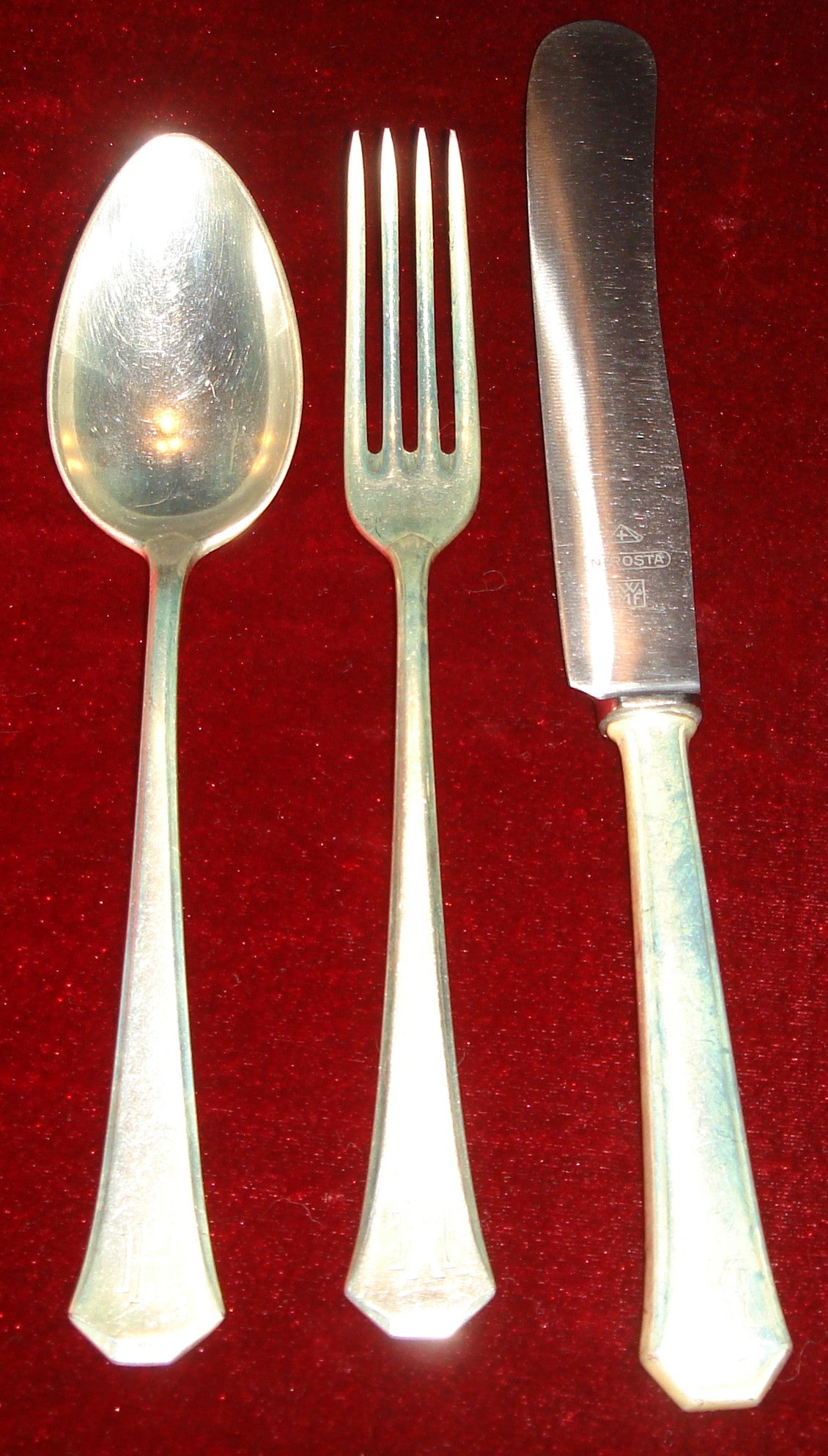 WMF 90 - Silver Plate - 3 Piece Service for One!