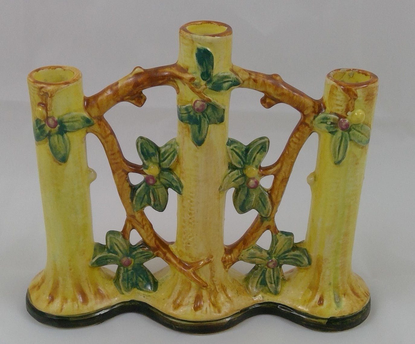 Weller Voile Triple Vase