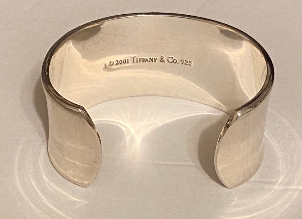 2001 TIFFANY & CO. Sterling Silver Cuff Bracelet